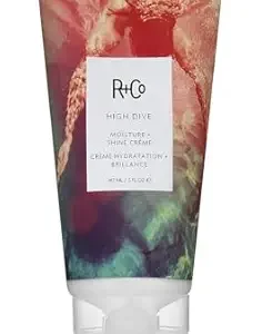 R+Co High Dive Moisture and Shine Crème | Deep Hydration + Softens + Eliminates Frizz | Vegan + Cruelty-Free |