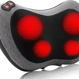 Papillon Shiatsu Back and Neck Massager with Heat, Deep Tissue Kneading,Electric MassagePapillon Shiatsu Back and Neck Massager with Heat, Deep Tissue Kneading,Electric Massage Pillow for Back,Shoulders,Legs,Foot,Body Muscle Pain Relief,Use at Home,Car,Office Pillow for Back,Shoulders,Legs,Foot,Body Muscle Pain Relief,Use at Home,Car,Office